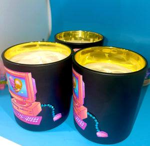
                
                    Load image into Gallery viewer, Click &amp;amp; Flick - Hand Poured Soy Candle
                
            