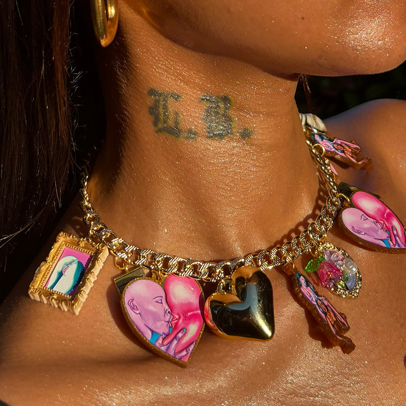 My Moon & Sun - Gay Ass Charm Necklace