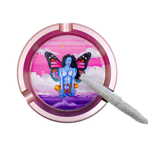 
                
                    Load image into Gallery viewer, Artsy Ashtray &amp;amp; Mystery Lighter Set
                
            