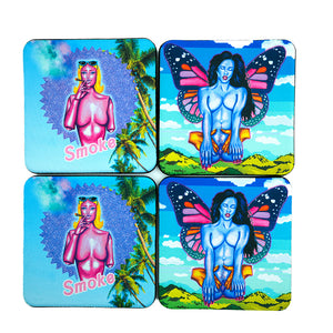 2 Pack Absorbent Non-Slip Coaster