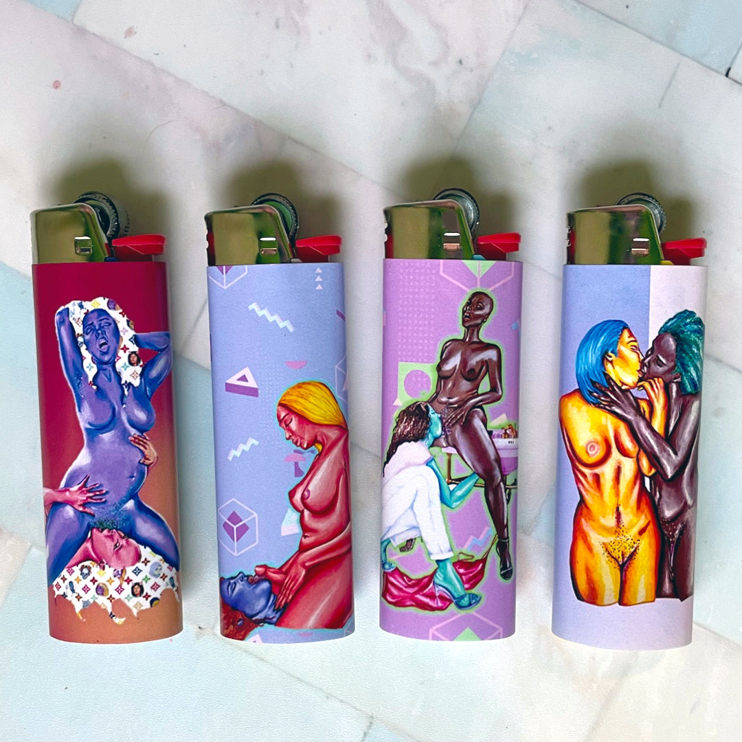 DEEPLY -Set of 4 Art Lighters