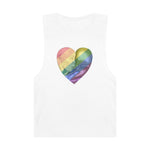 Heart White T Tank [PRIDE collection]