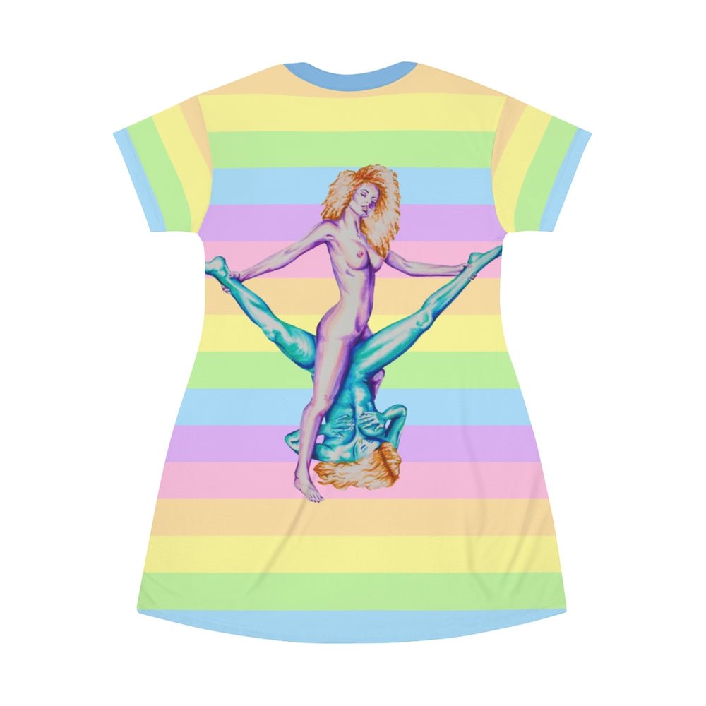 
                
                    Load image into Gallery viewer, You Remind Me T shirt Dress [PRIDE collection]
                
            