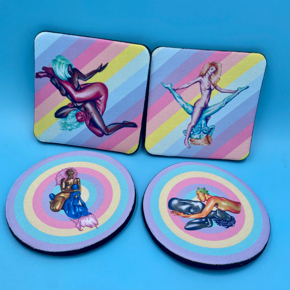 Handmade 4-Piece Coaster Sets
