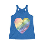 Heart  Racerback Tank [PRIDE collection]